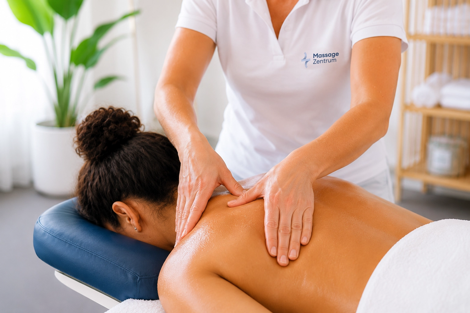 Klassische schwedische Massage in der Massagepraxis fuer Oberkirch